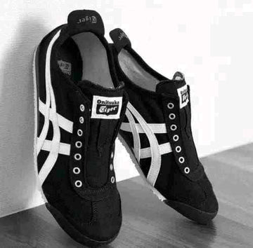 Onitsukkaa Tiger Slip On Black White fix