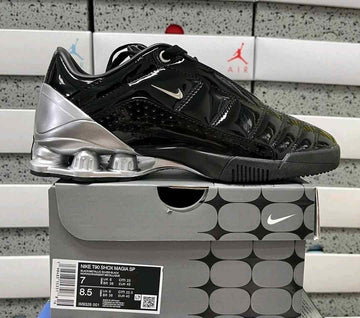 Nikkee x Maha Amsterdam Total 90 Shox Magia SP Metallic Black Silver