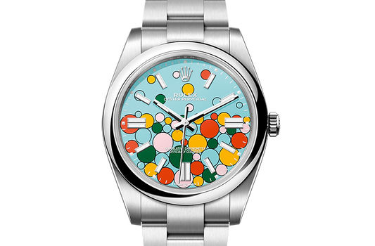 Oyster Perpetual 41 Turquoise blue dial