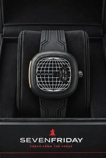 Seven friday watch for men (Black)
