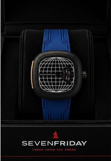 Seven friday watch for men (Dark blue)