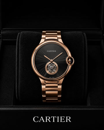 Cartier Tourbillon Metal Rosegold Watch