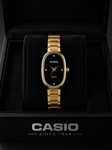 Casio Ladies Oval Quartz watch